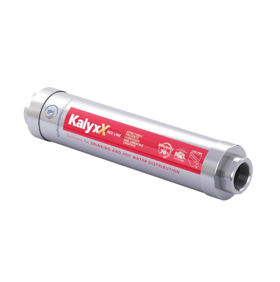 KalyxX RedLine - anticalcaire IPS sans sel Swiss Aqua Technologies, raccord G1